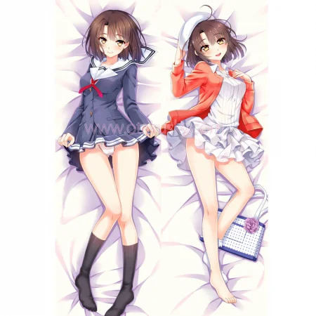 Saekano Dakimakura Megumi Katou Body Pillow Case 17