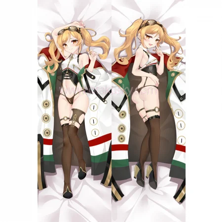 Azur Lane Dakimakura Leonardo da Vinci Body Pillow Case