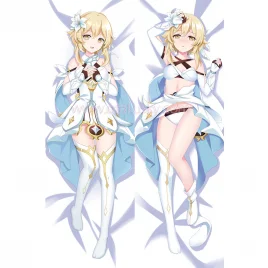 Genshin Impact Dakimakura Lumine Body Pillow Case 02