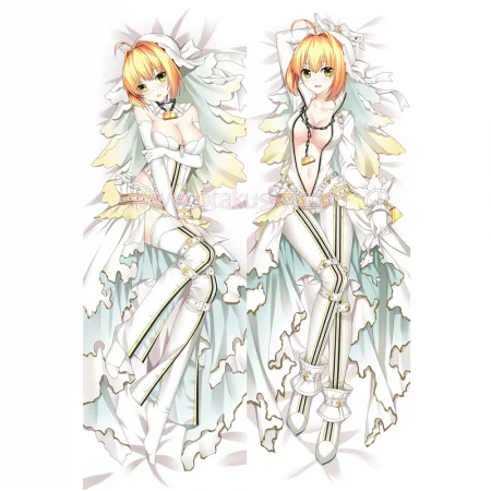 Fate/Grand Order Dakimakura Artoria Pendragon Saber Body Pillow Case 24