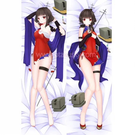 Warship Girls Dakimakura Yat Sen Body Pillow Case 02