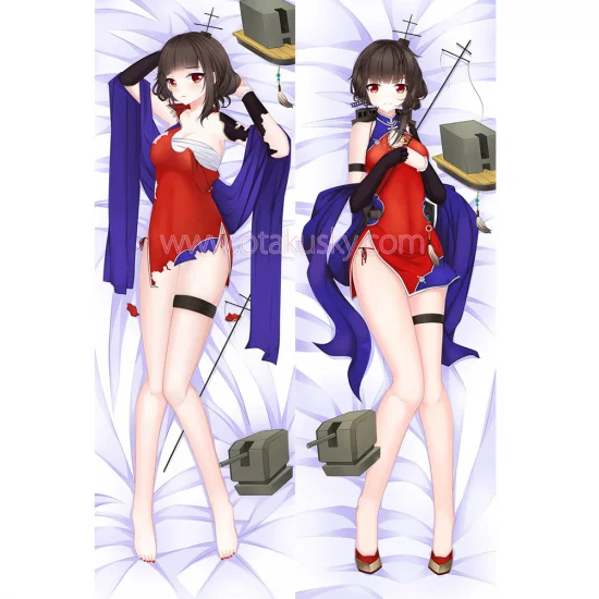 Warship Girls Dakimakura Yat Sen Body Pillow Case 02 - Click Image to Close
