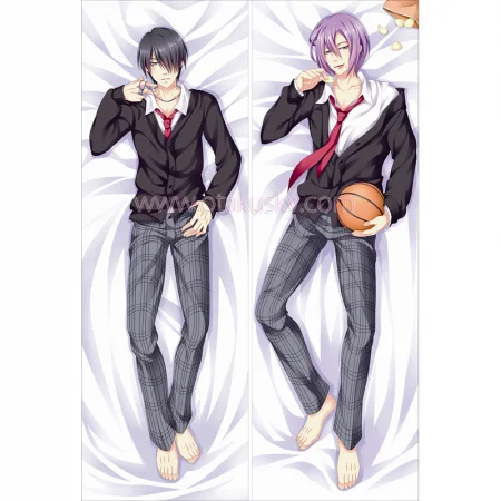 Kuroko no Basuke Dakimakura Tatsuya Himuro Atsushi Murasakibara Body Pillow Case