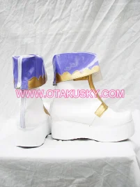 Wind Fantasy White Cosplay Shoes