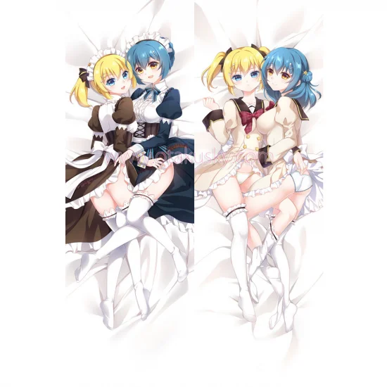 Battle Girl High School Dakimakura Kanon Kougami Shiho Kunieda Body Pillow Case - Click Image to Close
