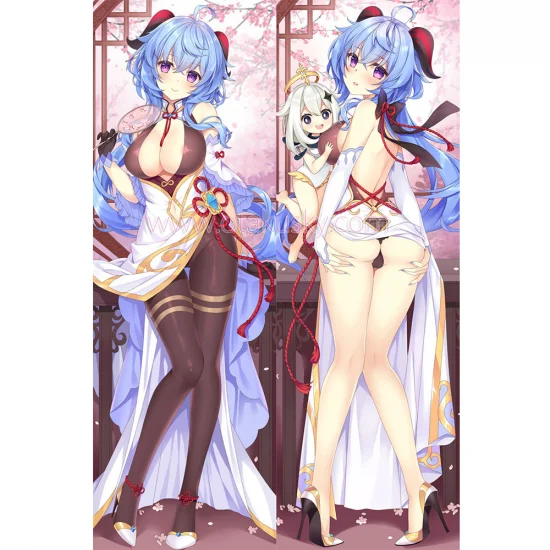 Genshin Impact Dakimakura Ganyu Body Pillow Case 24 - Click Image to Close