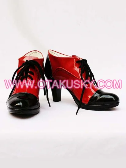 Black Butler Grell Sutcliff Cosplay Shoes 03 - Click Image to Close