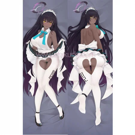 Blue Archive Dakimakura Kakudate Karin Body Pillow Case 02