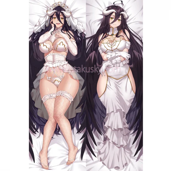 OVERLORD Dakimakura Albedo Body Pillow Case 15 - Click Image to Close