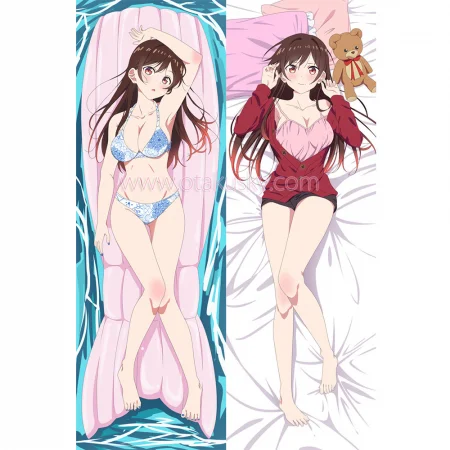 Kanojo Okarishimasu Dakimakura Chizuru Ichinose Body Pillow Case 14