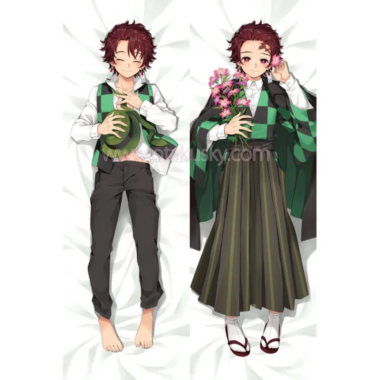 Demon Slayer Dakimakura Kamado Tanjirou Body Pillow Case 03 - Click Image to Close