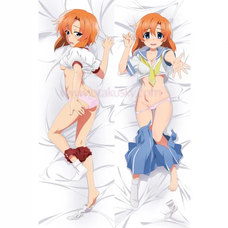 Higurashi When They Cry Dakimakura Rena Ryuuguu Body Pillow Case