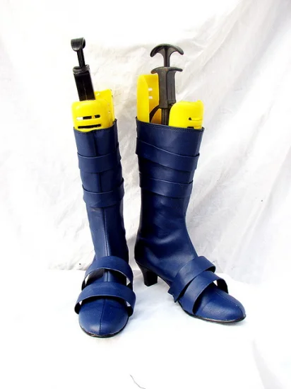 Sailor Moon Haruka Tenoh Cosplay Boots - Click Image to Close