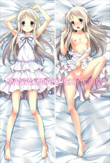Anohana The Flower We Saw That Day Meiko Menma Honma Body Pillow Case 05 - Click Image to Close