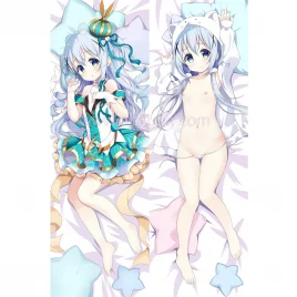 Is The Order a Rabbit Dakimakura Kafuu Chino Body Pillow Case 26
