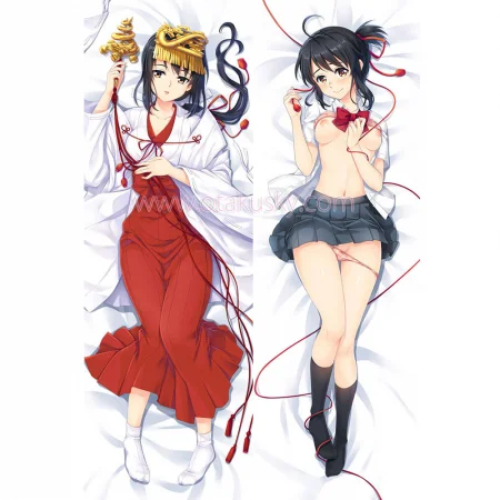 Your Name Dakimakura Miyamizu Mitsuha Body Pillow Case 03
