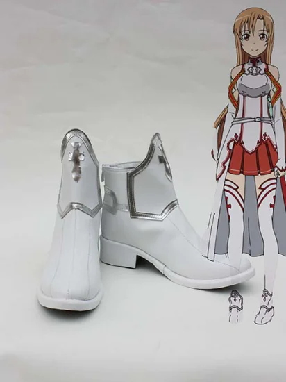 Sword Art Online Asuna Cosplay Shoes - Click Image to Close