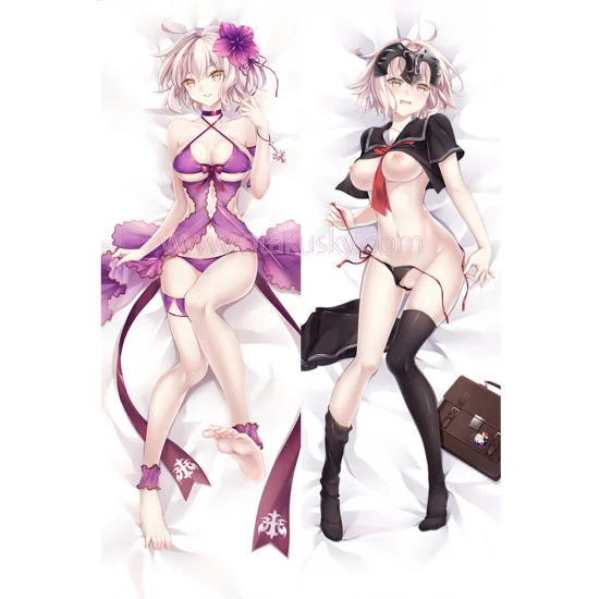 Fate/Grand Order Dakimakura Jeanne d'Arc Body Pillow Case 10 - Click Image to Close