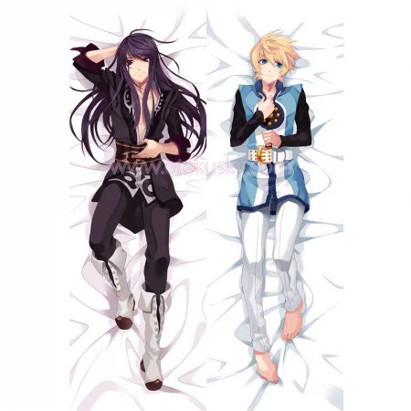 Tales of Vesperia Dakimakura Yuri Lowell Body Pillow Case