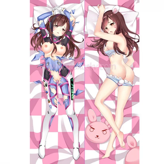 Overwatch OW Dakimakura D.Va Body Pillow Case 18 - Click Image to Close