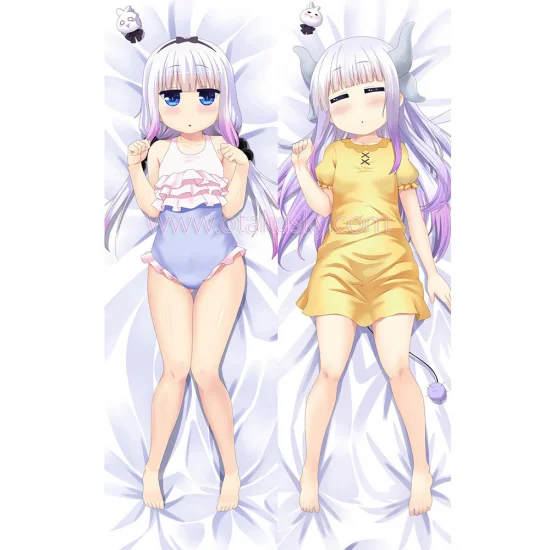 Miss Kobayashi's Dragon Maid Dakimakura Kanna Body Pillow Case 14 - Click Image to Close