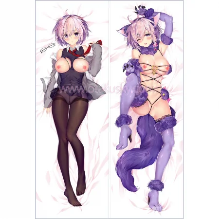 Fate/Grand Order Dakimakura Shielder Mash Kyrielight Body Pillow Case 21
