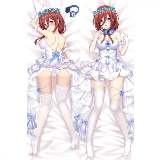 The Quintessential Quintuplets Dakimakura Nakano Miku Body Pillow Case 17 - Click Image to Close
