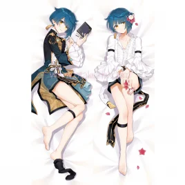 Genshin Impact Dakimakura Xingqiu Body Pillow Case