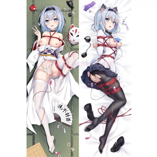 Ryuuou no Oshigoto Dakimakura Ginko Sora Body Pillow Case 11 - Click Image to Close