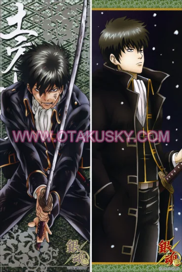 Gin Tama Toshiro Hijikata Body Pillow Case 02 - Click Image to Close