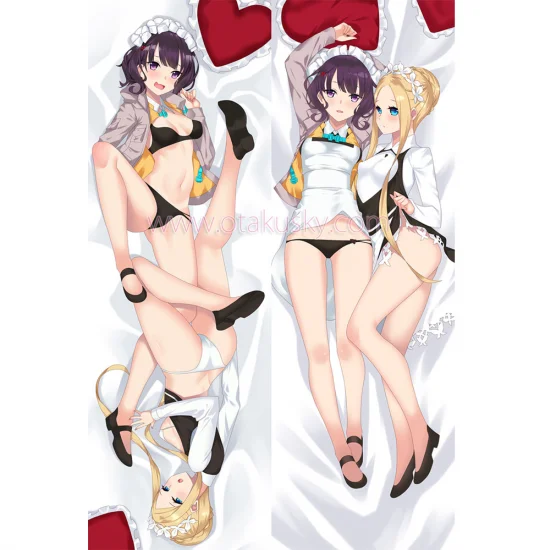 Fate/Grand Order Dakimakura Hokusai Katsushika Abigail Williams Body Pillow Case - Click Image to Close