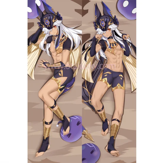 Genshin Impact Dakimakura Cyno Body Pillow Case 02 - Click Image to Close