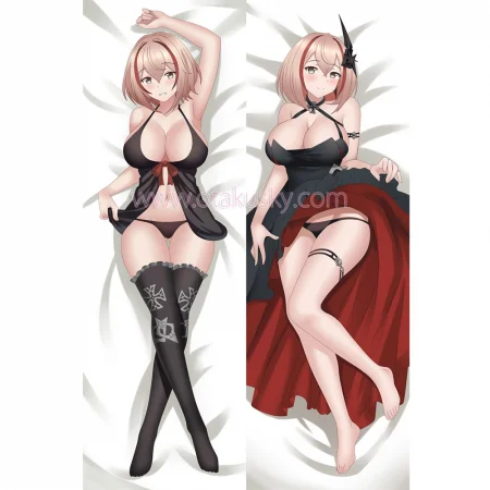 Azur Lane Dakimakura KMS Roon Body Pillow Case