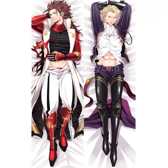 Fire Emblem Fates Dakimakura Ryoma Xander Body Pillow Case - Click Image to Close