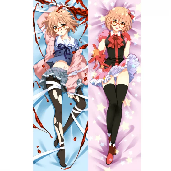Beyond the Boundary Dakimakura Mirai Kuriyama Body Pillow Case - Click Image to Close