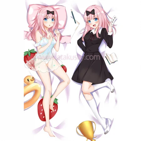 Kaguya-sama Dakimakura Fujiwara Chika Body Pillow Case 08