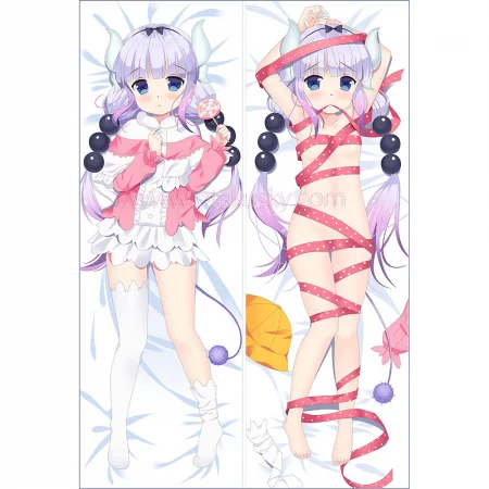 Miss Kobayashi's Dragon Maid Dakimakura Kanna Body Pillow Case 15