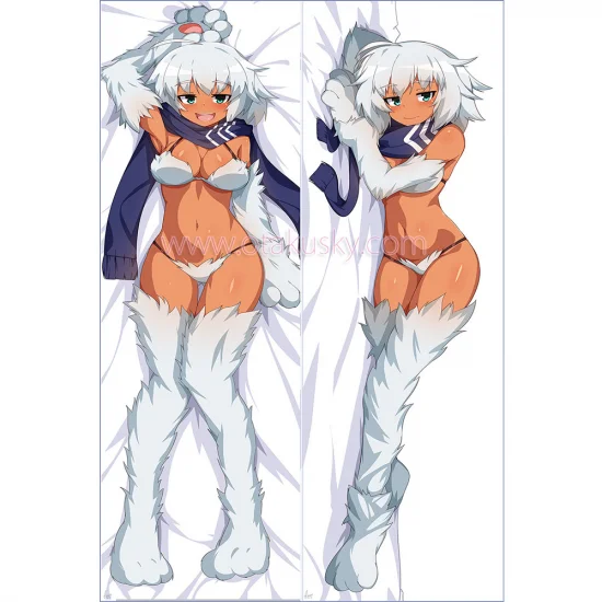 Monster Girl Encyclopedia Dakimakura Yeti Body Pillow Case - Click Image to Close