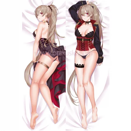 Azur Lane Dakimakura MNF Jean Bart Body Pillow Case