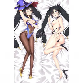 Genshin Impact Dakimakura Mona Body Pillow Case 04