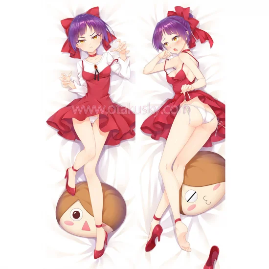 Gegege no Kitaro Dakimakura Neko Musume Body Pillow Case - Click Image to Close