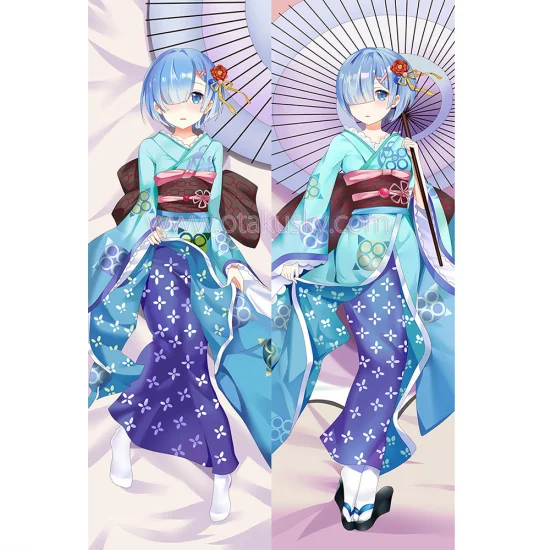 Re:Zero Dakimakura Rem Body Pillow Case 17 - Click Image to Close