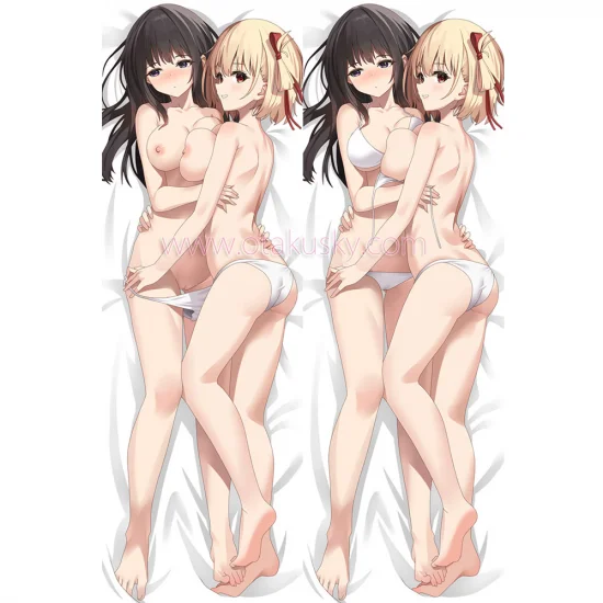Lycoris Recoil Dakimakura Chisato Nishikigi Takina Inoue Body Pillow Case - Click Image to Close