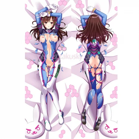 Overwatch OW Dakimakura D.Va Body Pillow Case 19