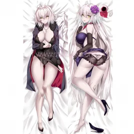 Fate/Grand Order Dakimakura Black Jeanne d'Arc Body Pillow Case 10