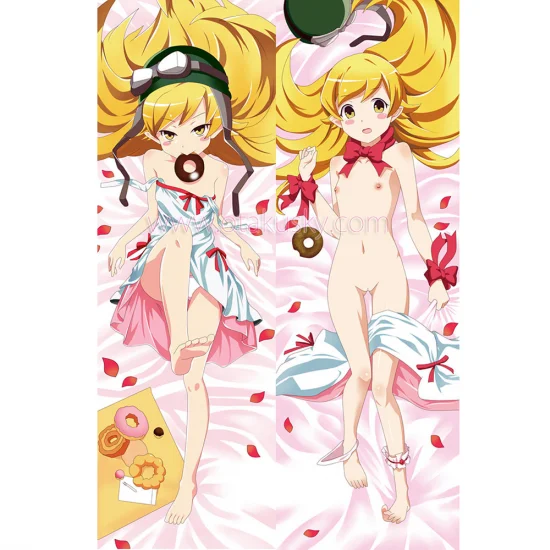 Bakemonogatari Dakimakura Shinobu Oshino Body Pillow Case 04 - Click Image to Close