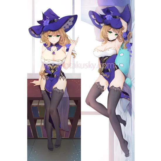 Genshin Impact Dakimakura Lisa Body Pillow Case - Click Image to Close