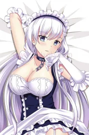 Azur Lane Dakimakura Belfast Body Pillow Case 11