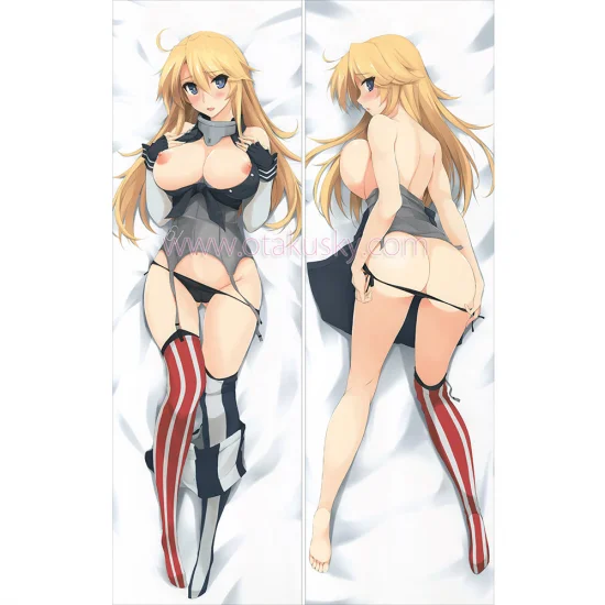 Kantai Collection KanColle Dakimakura Iowa Body Pillow Case 06 - Click Image to Close