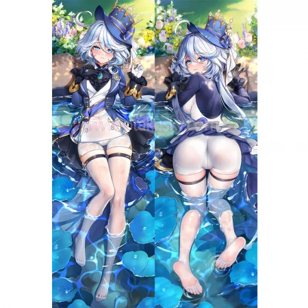 Genshin Impact Dakimakura Focalors Body Pillow Case 04